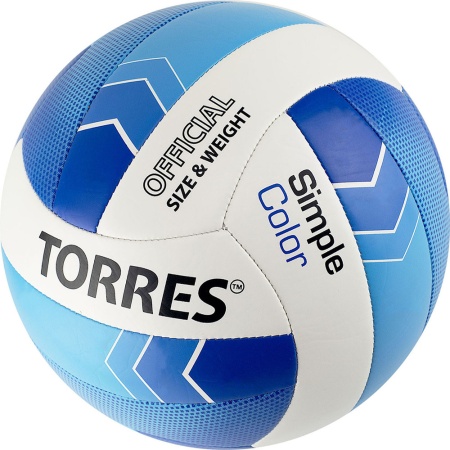 Купить Мяч волейбольный Torres Simple Color любительский р.5 в Гремячинске 